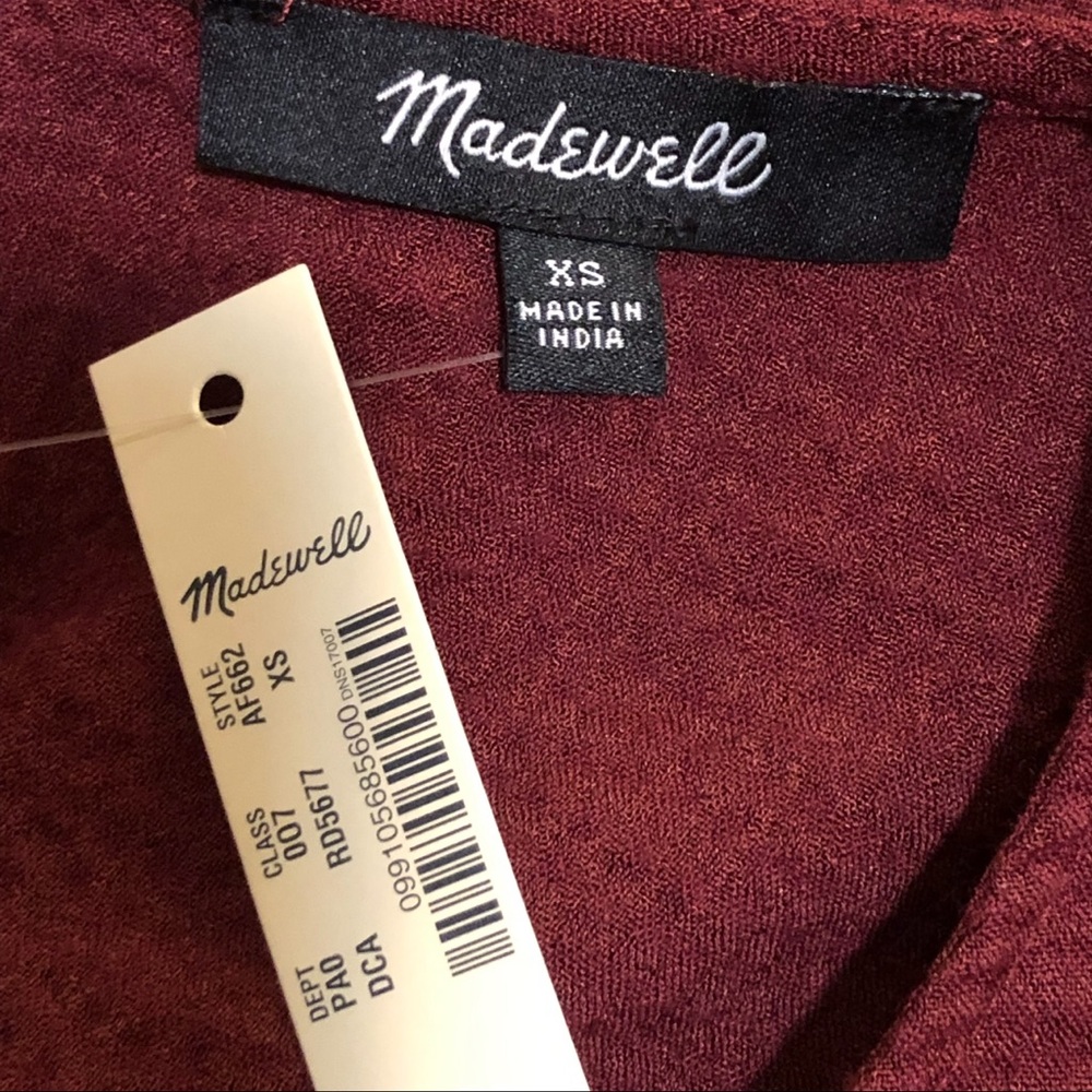 Madewell Ruffle-Front Top - Picture 4 of 6